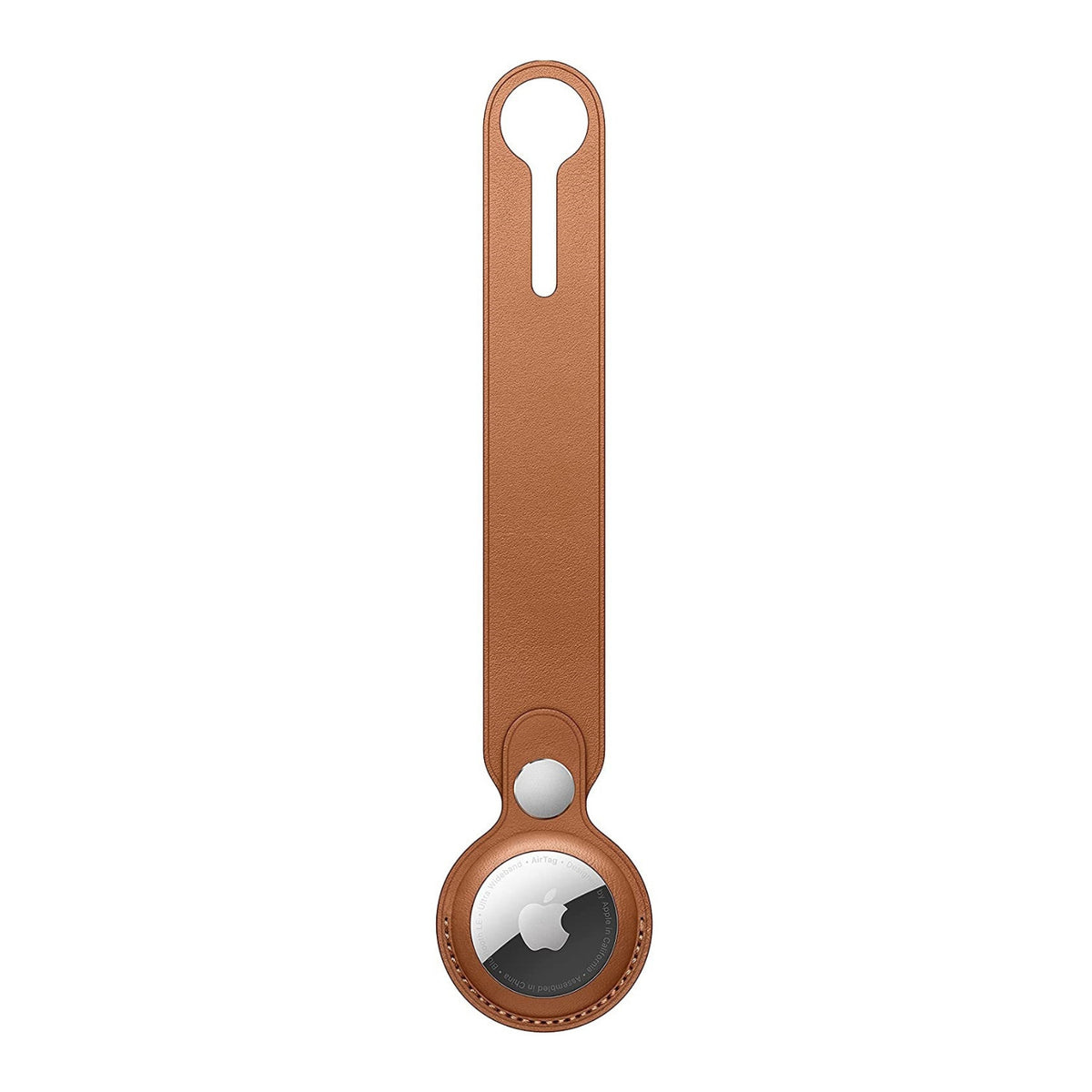 Apple Leather Loop for AirTag (Saddle Brown) (Open Box)