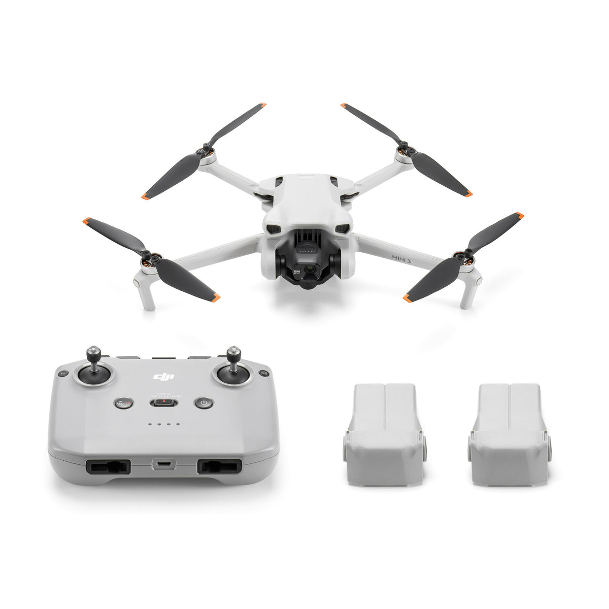 DJI Mini 3 Camera Drone with RC-N1 Remote Controller (Fly More Combo)