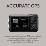 Ricoh WG-6 Digital Camera (Orange) with Extra Battery, 64 GB Memory Card, and Accessory Kit