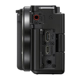Sony Alpha ZV-E10 APS-C Mirrorless with 16-50mm Lens (Black) Bundle with Content Creator Kit