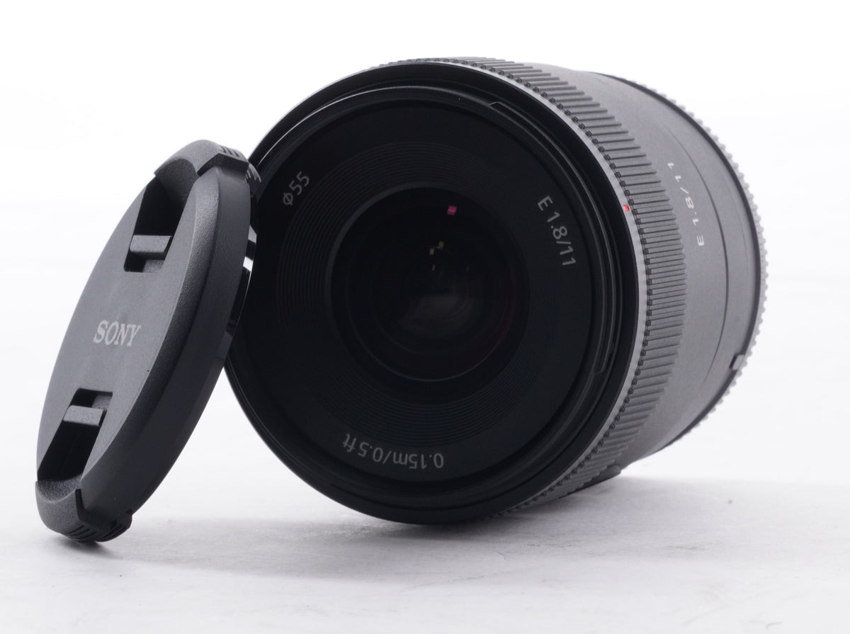 Sony E 11mm F1.8 APS-C Ultra Wide Angle Prime Lens for APS-C cameras (SEL11F18) (Used)