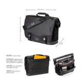 Tenba DNA 16 Slim Messenger Bag (Black)