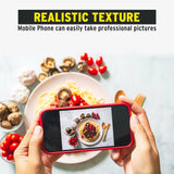 Koah Photography Backdrop Boards with Tote Bag (13 x 13-Inch Set with 7 Designs)