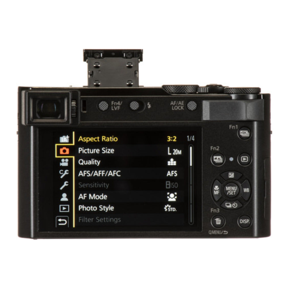 Panasonic Lumix DC-ZS200 Digital Camera, 20.1MP Sensor, 4K Video