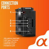 Sony Alpha ZV-E10 APS-C Vlog Camera (Black) with 11mm F1.8 Lens Bundle Content Creator Kit (5 Items)