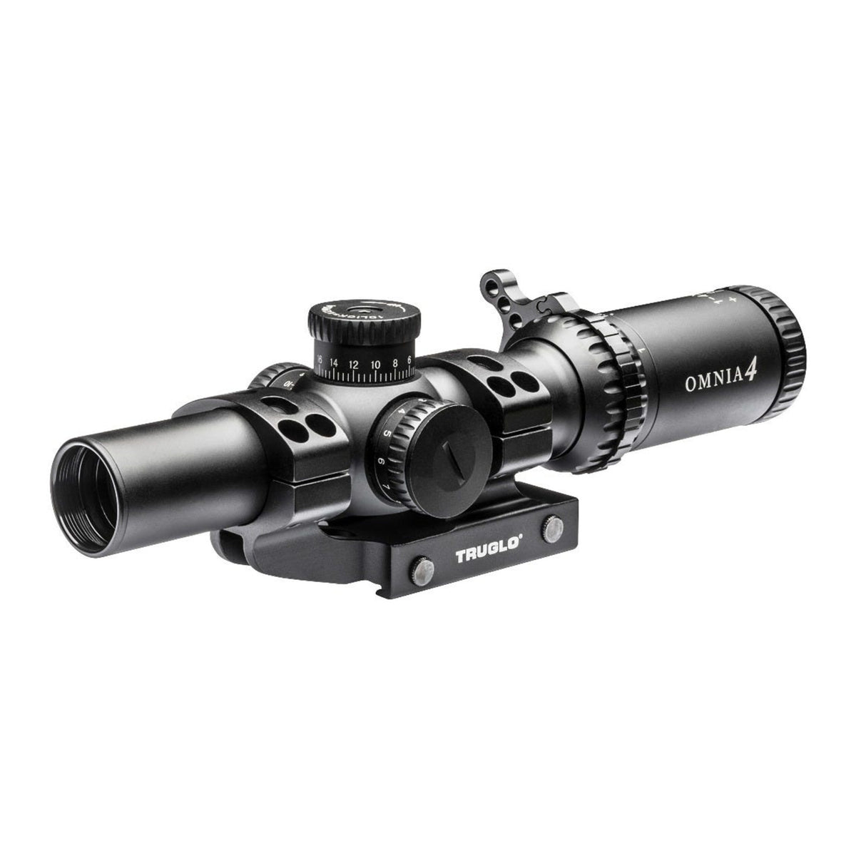TruGlo OMNIA 30mm 1-4x Precision Rifle Scope (Open Box)