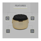 Knox Gear Subwoofer Isolation Feet (4-pack, Black/Gold)