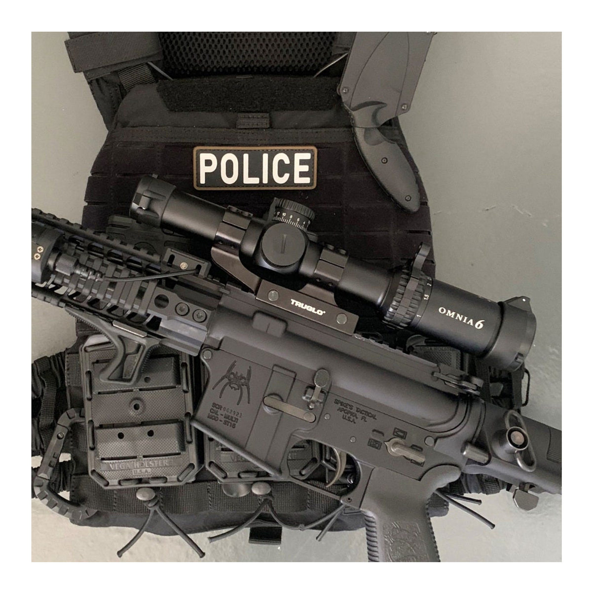 TruGlo OMNIA 30mm 1-6x Precision Rifle Scope (Open Box)