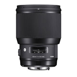 Sigma 85mm f/1.4 DG HSM Art Lens for Nikon F with USB Dock, Camera Bag and 64GB Memory Cards