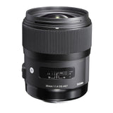 Sigma 35mm f/1.4 DG HSM ART Lens for Canon EF with USB Dock AND 64GB Extreme PRO SD Card Bundle