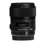 Sigma 35mm f/1.4 DG HSM ART Lens for Canon EF with USB Dock AND 64GB Extreme PRO SD Card Bundle