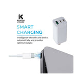 Kratos Power 65W GaN Three-Port Power Adapter