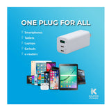Kratos Power 65W GaN Three-Port Power Adapter