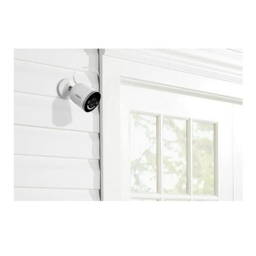Lorex 4K Spotlight Indoor Outdoor Wi-Fi 6 Security Camera with Smart Security Lighting