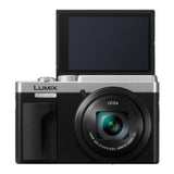 Panasonic DC-ZS80 Travel Zoom Lens Digital Camera with 3-Inch OLED Screen (Silver)