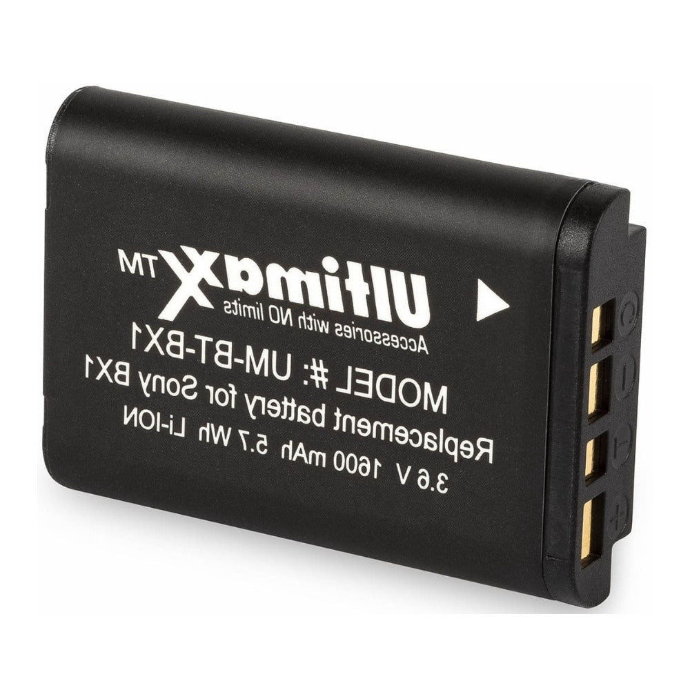 Ultimaxx BX1 Rechargeable Extended Life Battery for Sony