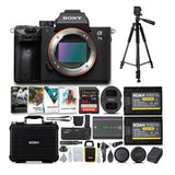 Sony Alpha a7 III 24.2MP Full-Frame Mirrorless Digital Camera (Body Only) with Accessory Bundle