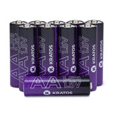Kratos Power High-Performance Ultra Alkaline AA Batteries (10-Pack)