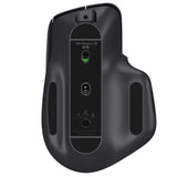 Logitech MX Master 3S Mouse (Black) Bundle with MX Palm Rest and 4-Port USB Hub
