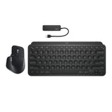 Logitech MX Keys Mini for Mac Wireless Keyboard (Black) with Mouse Logitech MX Master 3S Bundle