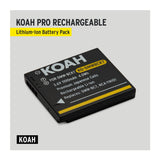 Koah PRO Panasonic DMW-BCK7 Rechargeable Replacement 1100mAh Li-ion Battery