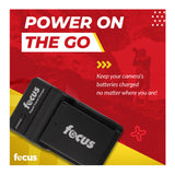 Focus Replacement Rechargeable Lithium-Ion Battery and Travel Charger for Canon NB-10L