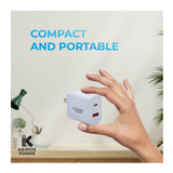 Kratos Power 18W PD Two-Port Power Adapter