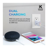 Kratos Power 18W PD Two-Port Power Adapter