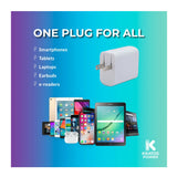 Kratos Power 18W PD Two-Port Power Adapter