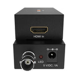 BZBGear HDMI to 3G-SDI Long Distance Converter 1080p (Black)
