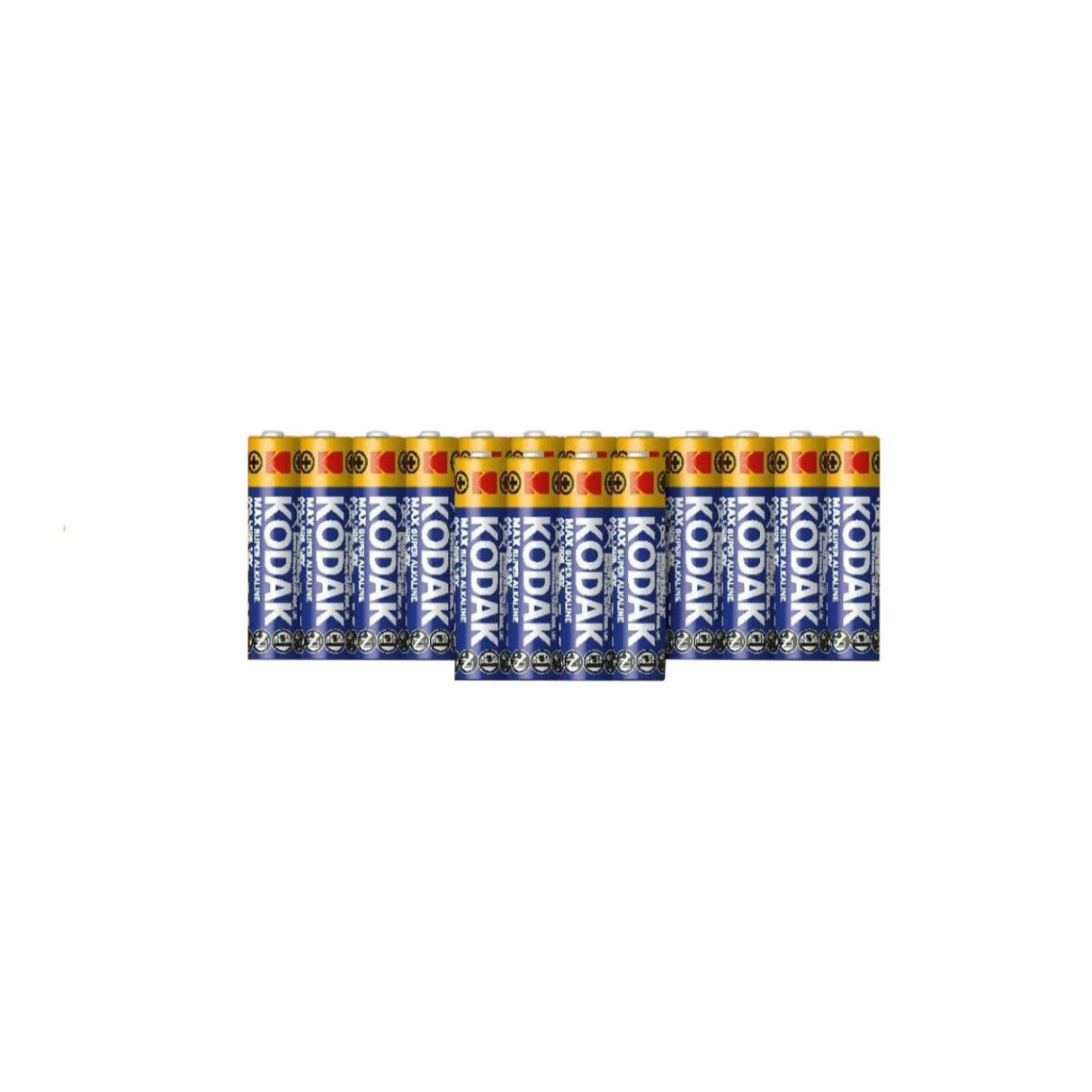 Kodak MAX Super Alkaline Leak-Proof AAA Batteries with 10-Year Shelf Life (16 Pack)