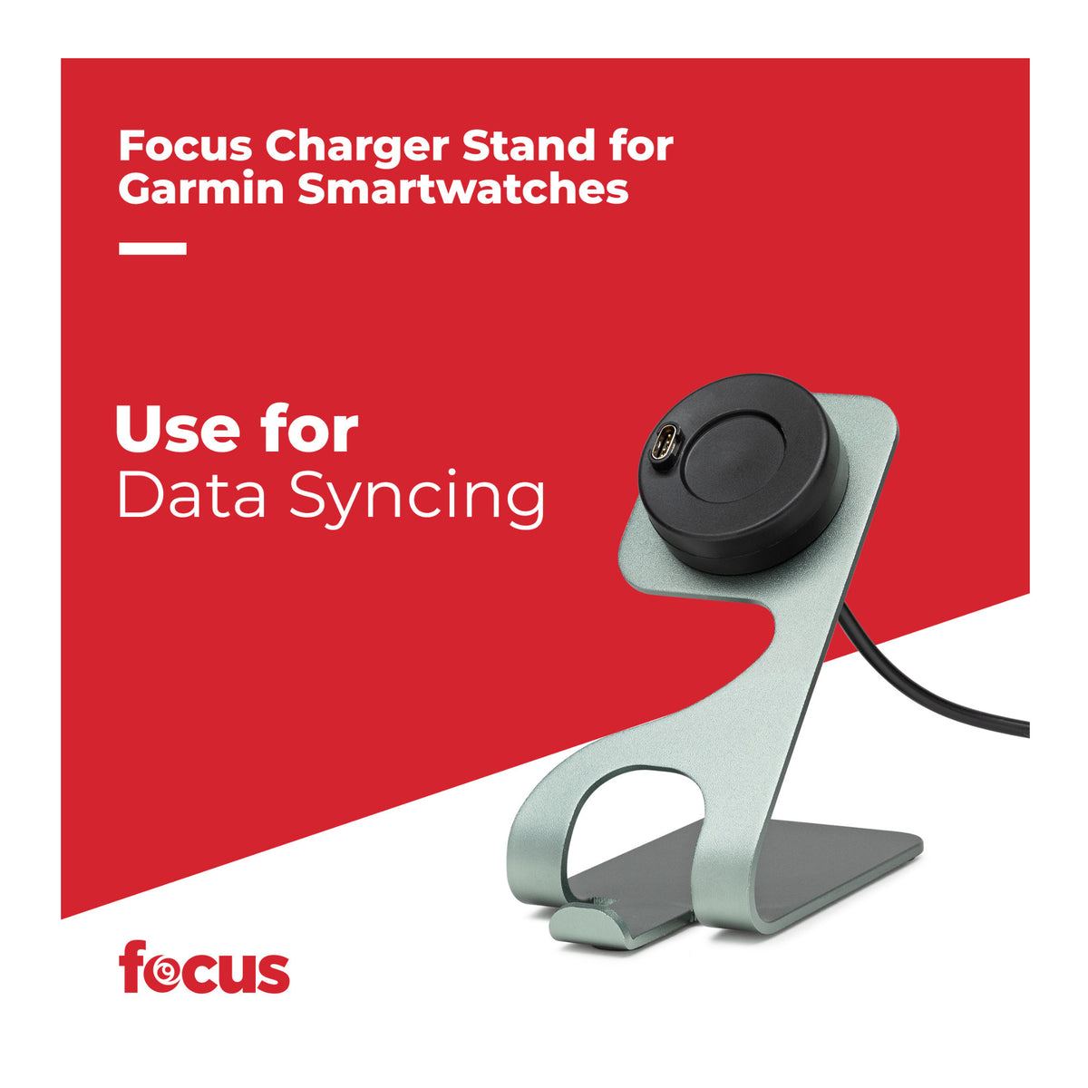 Focus Camera Portable Charger Stand and USB Charging Cable