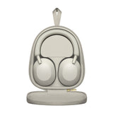 Sony WH-1000XM5 Wireless Noise Canceling Over-Ear Headphones (Silver) Bundle
