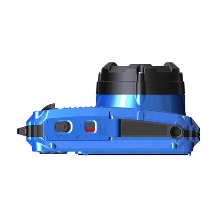 Kodak PIXPRO WPZ2 Rugged Waterproof 16MP Camera with 4x Zoom (Blue) with Case and 32GB MicroSD Card