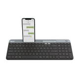 Logitech K585 Slim Multi-Device Wireless, Compact and Quiet Keyboard (Graphite)
