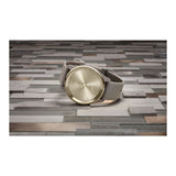 Garmin Vívomove Trend Hybrid Smartwatch with Silicon Band (Peach Gold Stainless Steel Bezel)