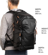 Shimoda Explore V2 35 Water Resistant Camera Backpack with Rain Cover and Accessory Straps (Black)