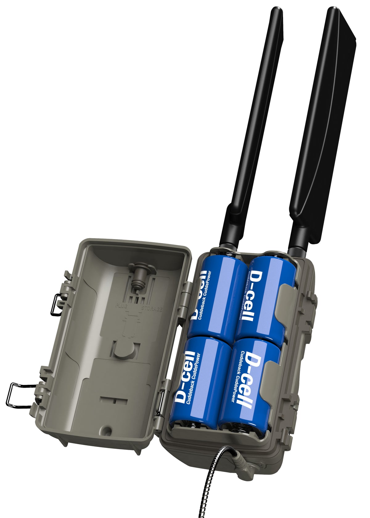 Cuddeback Tracks Black Flash Standalone Cell Camera (Compatible with All Power and Mount Options)