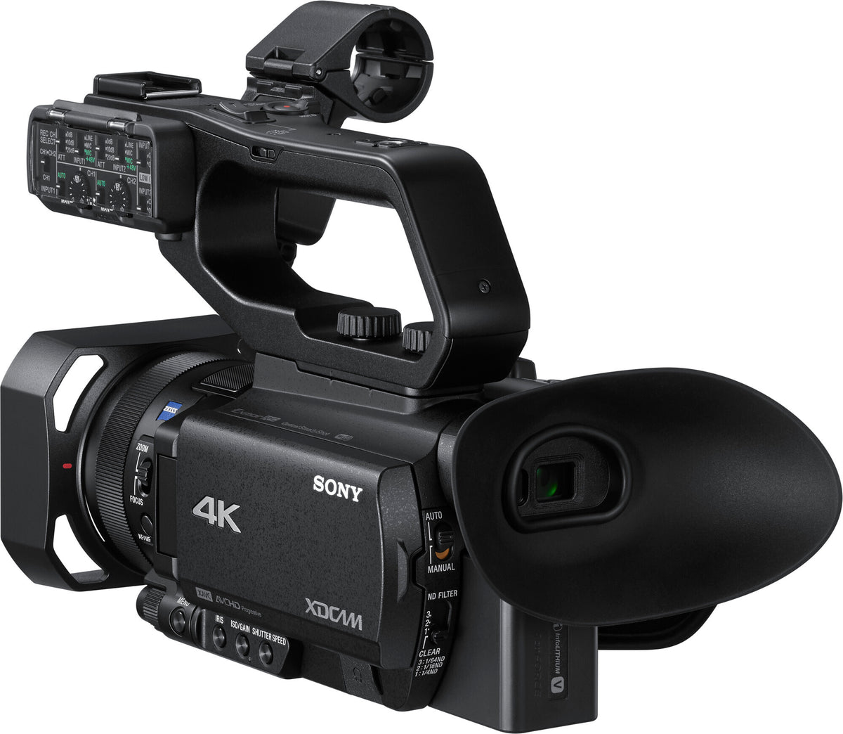 Sony PXW-Z90V Compact XDCAM Camcorder with 128GB SDXC Memory Card (2-Pack)