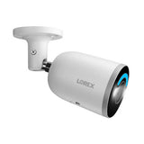 Lorex 4K Smart Security Lighting Deterrence Bullet AI PoE IP Wired Camera with Color Night Vision