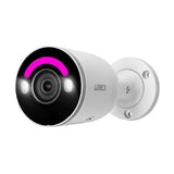 Lorex 4K Smart Security Lighting Deterrence Bullet AI PoE IP Wired Camera with Color Night Vision