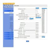 URayCoder 4K H.264 SD HD 3G SDI Video Streaming Encoder with IPTV Live Broadcast HD-SDI Transmitter