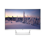 HP 27-Inch 1,800R Curved Full HD Monitor 10,000,000:1 DC, HDMI and DP 1.2 Ports (Silver)