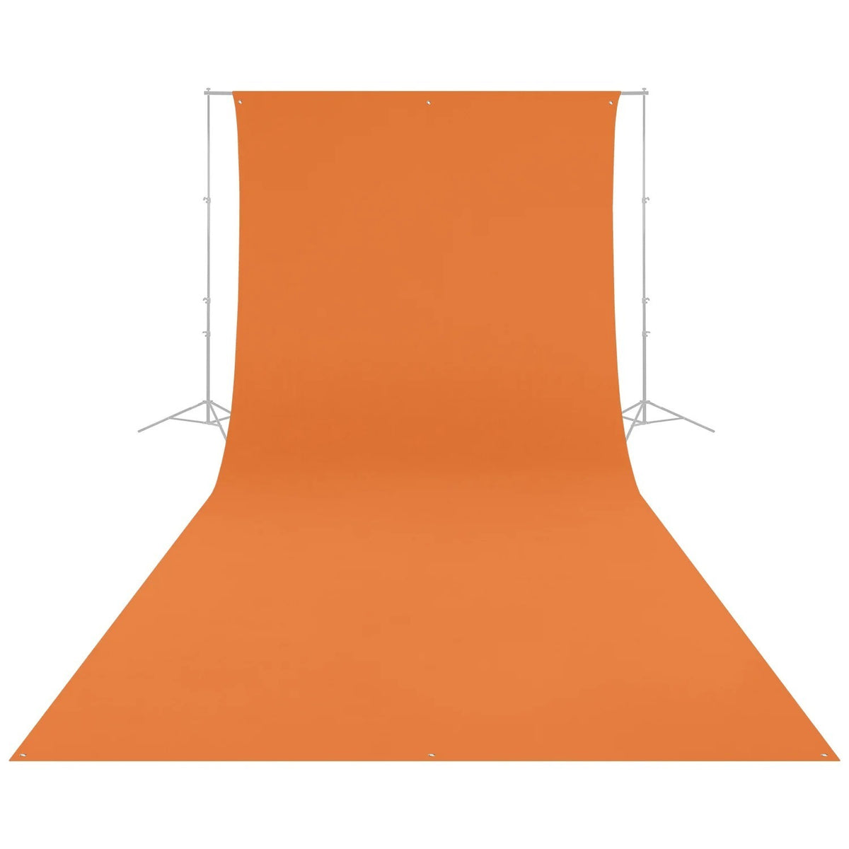 Westcott Wrinkle-Resistant, Machine-Washable Backdrop (Tiger Orange, 9 x 10 Feet)