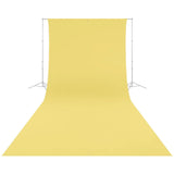 Westcott Wrinkle-Resistant, Machine-Washable Backdrop (Canary Yellow, 9 x 20 Feet)