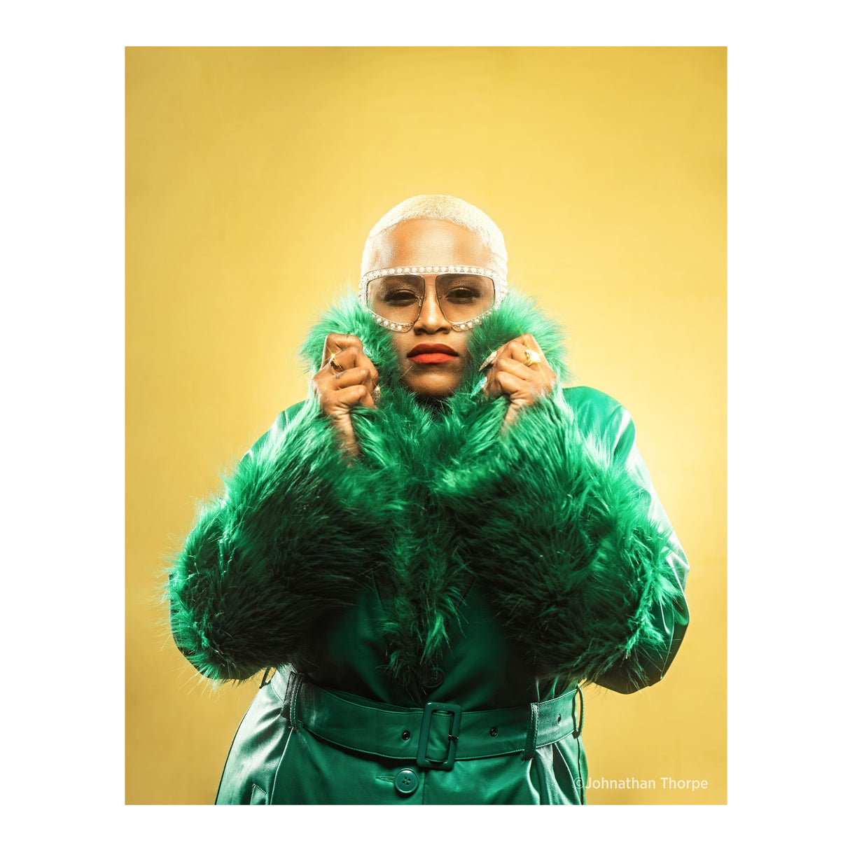 Westcott X-Drop Wrinkle-Resistant Backdrop, Best for Video Conferencing (Canary Yellow, 5 x 12 Feet)