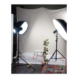 Westcott X-Drop Pro Wrinkle-Resistant Backdrop (Buttermilk White, 8 x 8 Feet)