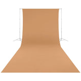 Westcott Wrinkle-Resistant, Machine-Washable Backdrop (Brown Sugar, 9 x 10 Feet)