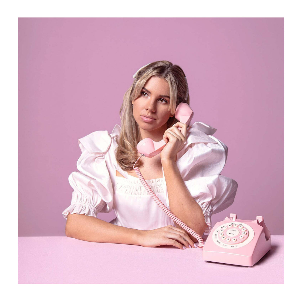 Westcott X-Drop Pro Wrinkle-Resistant Backdrop (Blush Pink, 8 x 8 Feet)