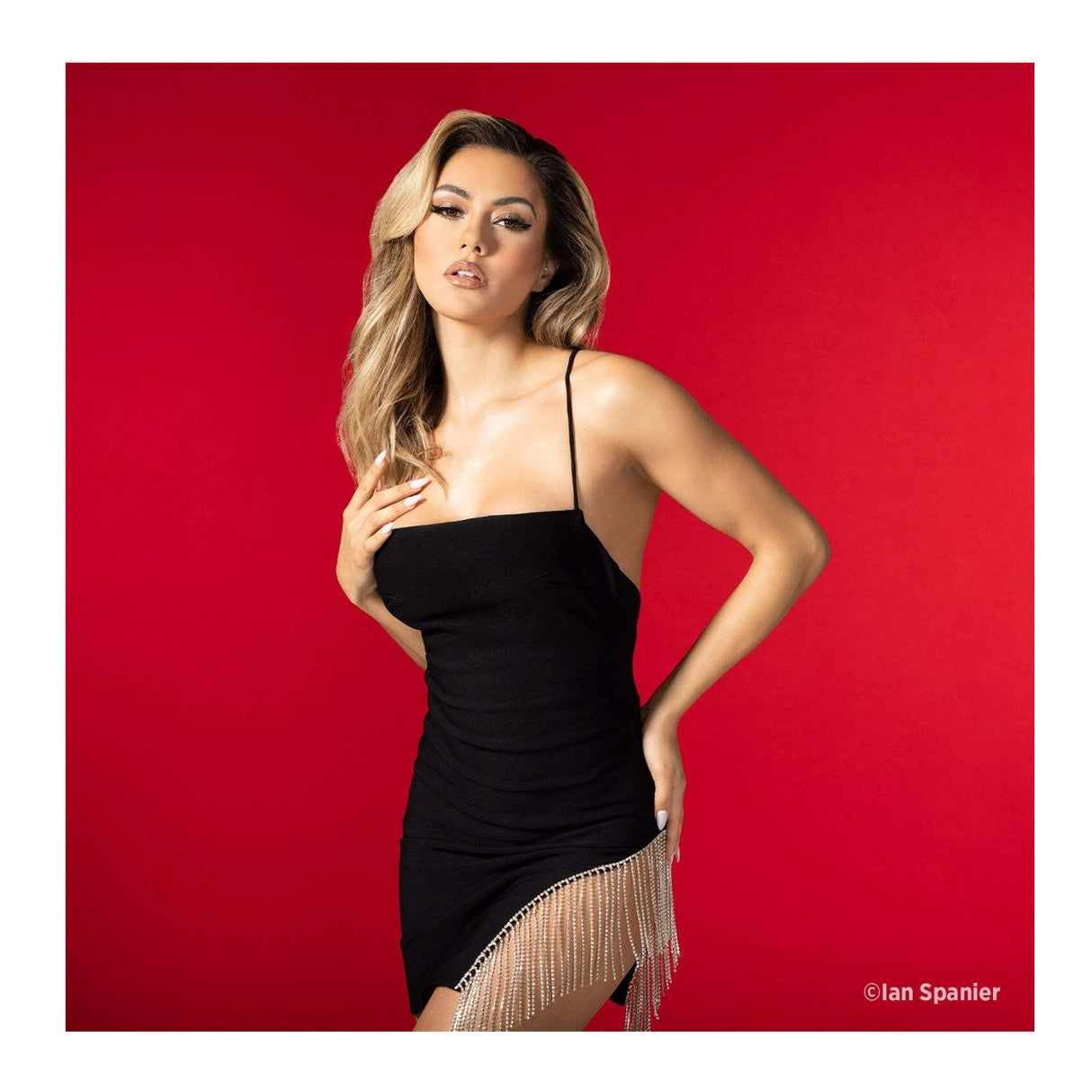 Westcott X-Drop Pro Wrinkle-Resistant Backdrop (Scarlet Red, 8 x 8 Feet)